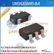 LM3420AM5-8.4 Battery Management Lithium-Ion Battery Charge Controller 5-SOT-23 -40 to 125 Texas Instruments