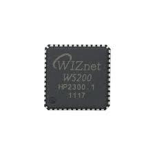 W5200  WIZnet Ethernet ICs 3-IN-1 ENET CONTR TCP/IP+MAC+PHY Ethernet ICs