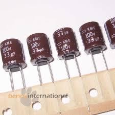 UPS2A330MPD Aluminum Electrolytic Capacitors - Leaded 100volts 33uF 20% 10X12.5 5LS