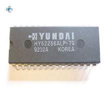 32Kx8bit CMOS SRAM, standby current=25uA, 70ns HY62256ALLP-70